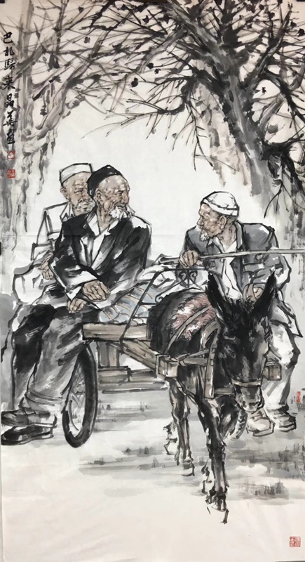 尹晶华.中国画学会理事｜作品定制插图2八斗苑