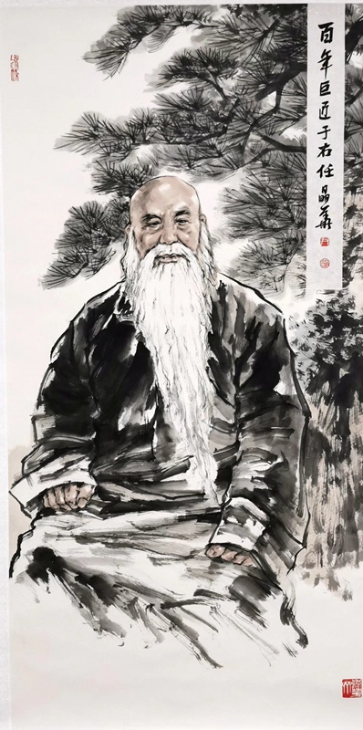 尹晶华.中国画学会理事｜作品定制插图八斗苑