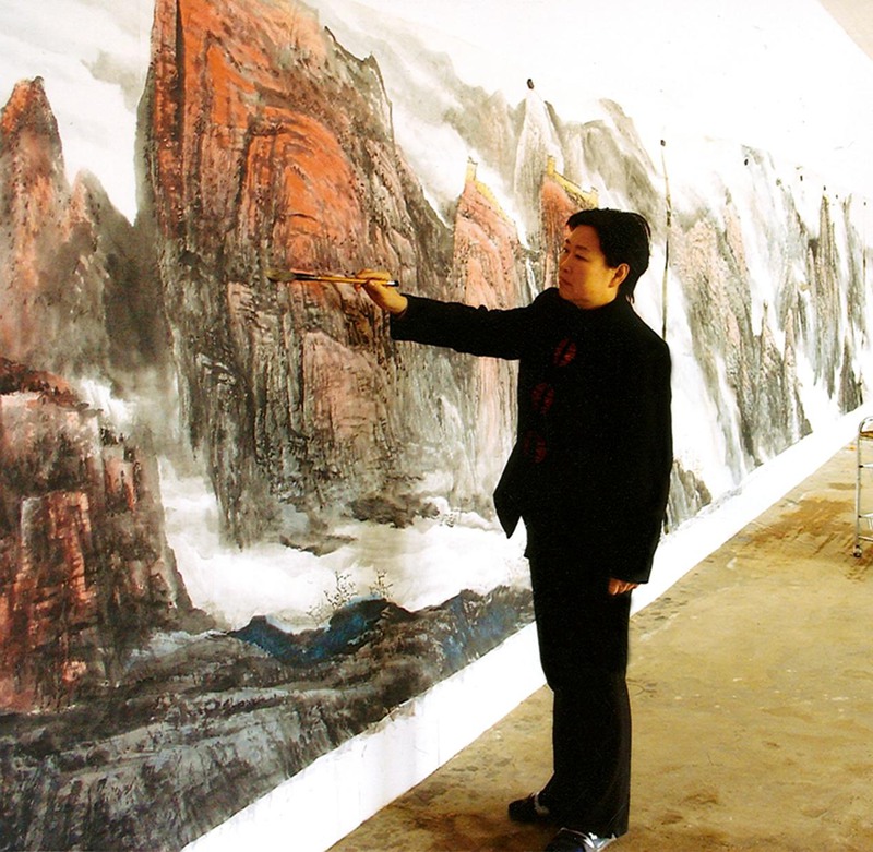 2023年中国著名艺术家刘淑琴新春送福大拜年暨贺岁作品展插图1