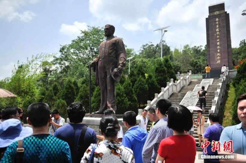 华人故事｜抗日英雄与“华侨旗帜”陈嘉庚