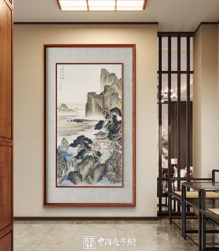 玄关书画风水与审美双重指南插图