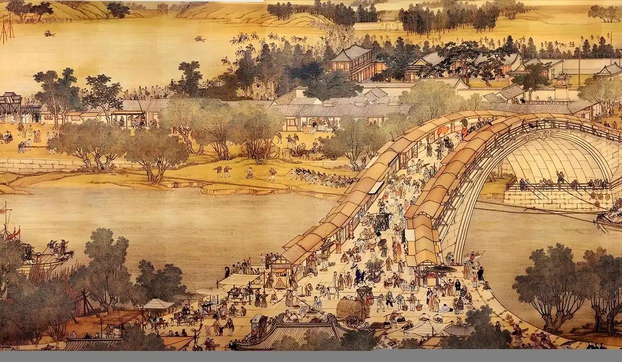 书画收藏故事 100｜《清明上河图》：张择端进献，宫廷收藏流转插图