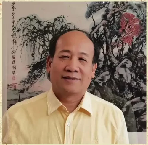 画家大土三阳国画山水花鸟作品-鉴赏定制插图