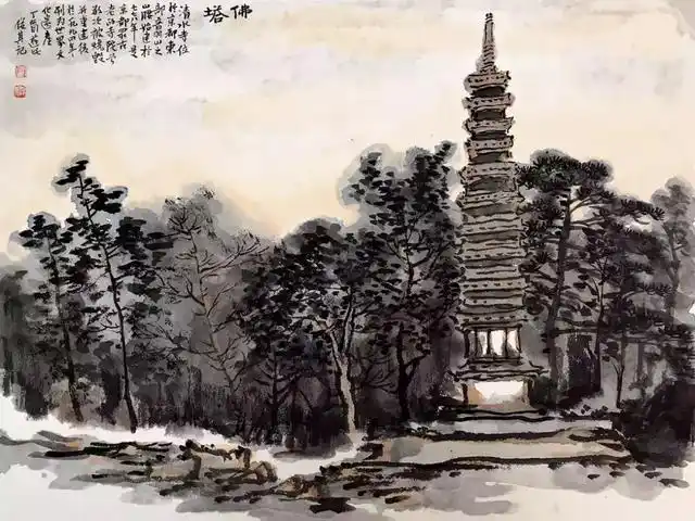 霍俊其山水画-外师造化 中得心源插图2