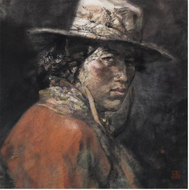 刘昆写意人物画的笔墨叙事.西部图景-作品鉴赏定制插图4