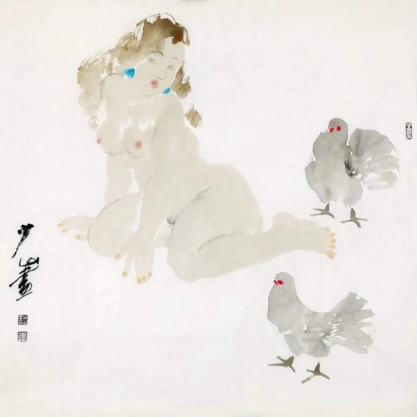 张少山先生国画作品赏读-当与山水共知音插图6