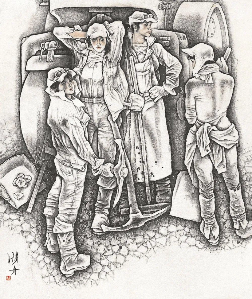 大匠之风——赵建成中国人物画精粹插图2