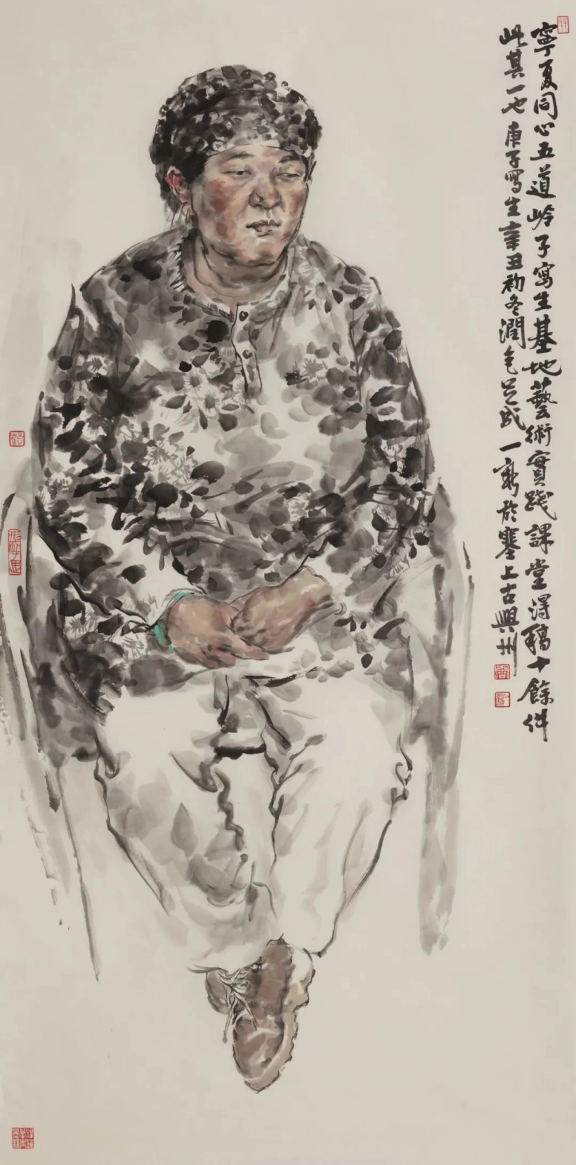 周一新水墨人物画-挥毫洒墨，洞悉国画魅力插图10