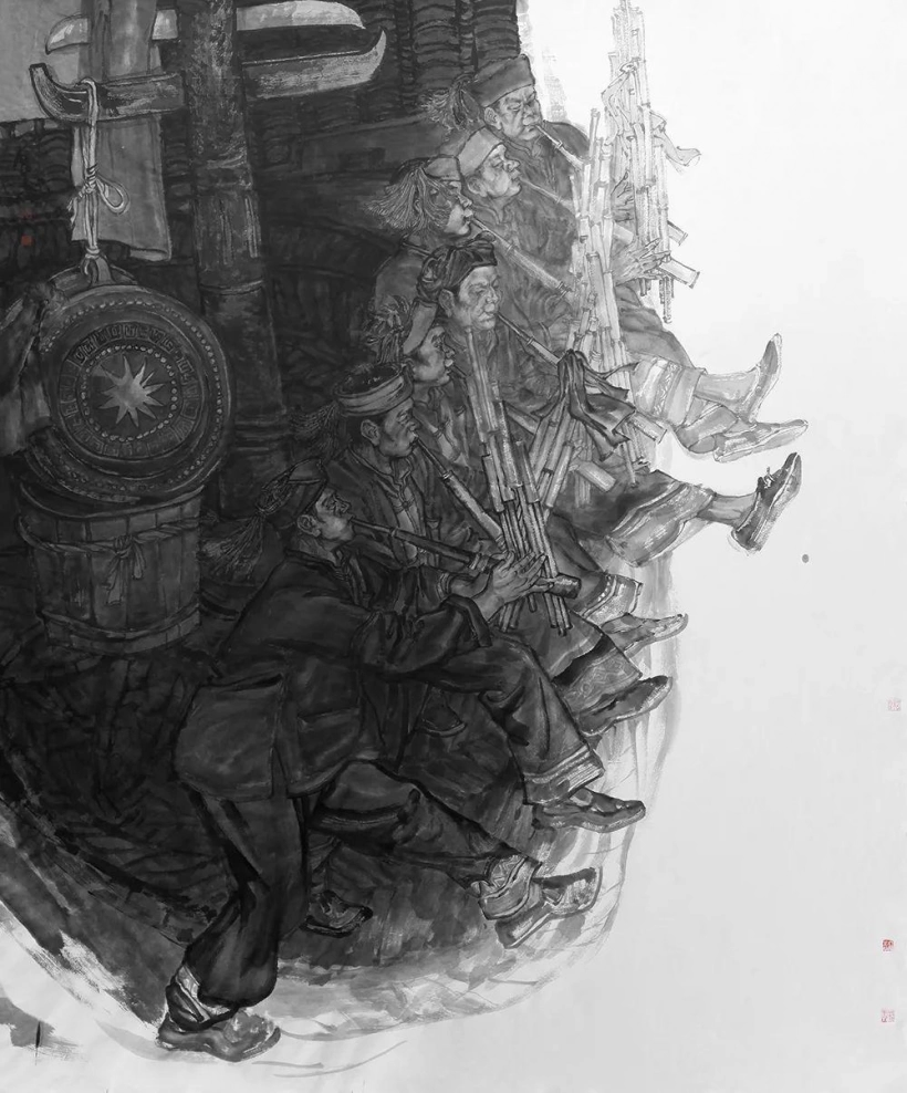 周鹤龄水墨山水画欣赏-丹青追梦 水墨本色插图11