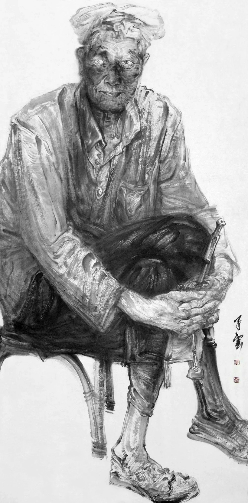 周鹤龄水墨山水画欣赏-丹青追梦 水墨本色插图15