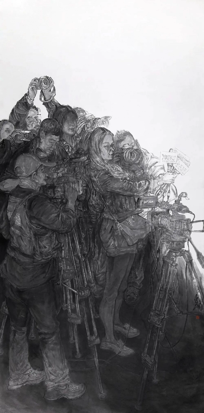 周鹤龄水墨山水画欣赏-丹青追梦 水墨本色插图16