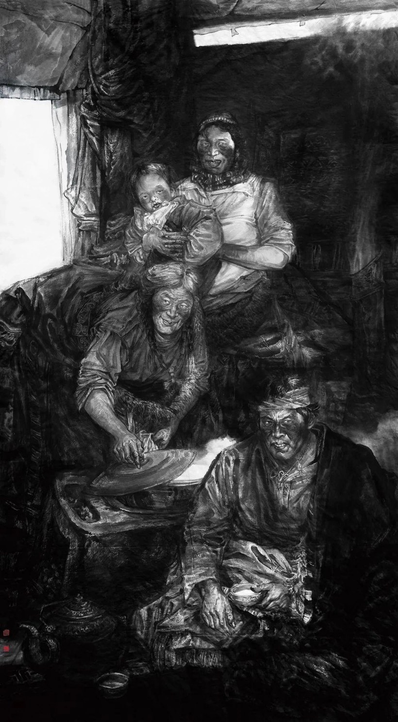 周鹤龄水墨山水画欣赏-丹青追梦 水墨本色插图17