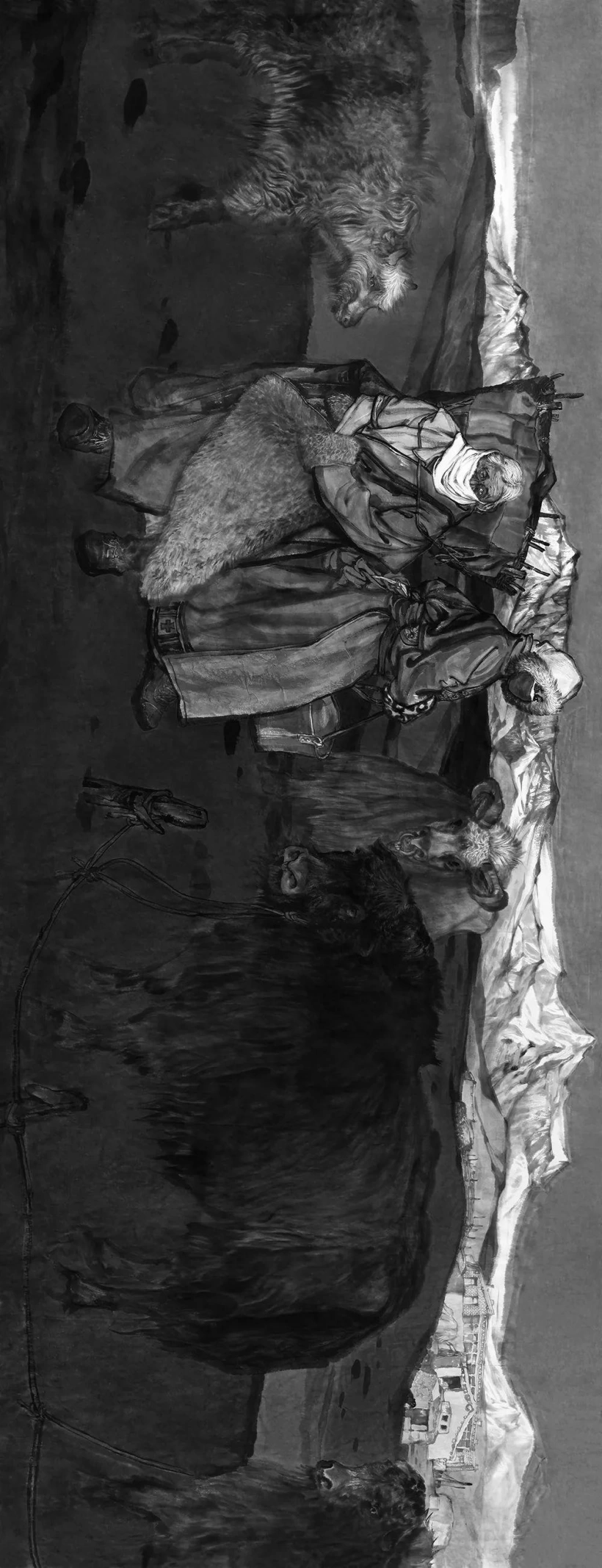 周鹤龄水墨山水画欣赏-丹青追梦 水墨本色插图18