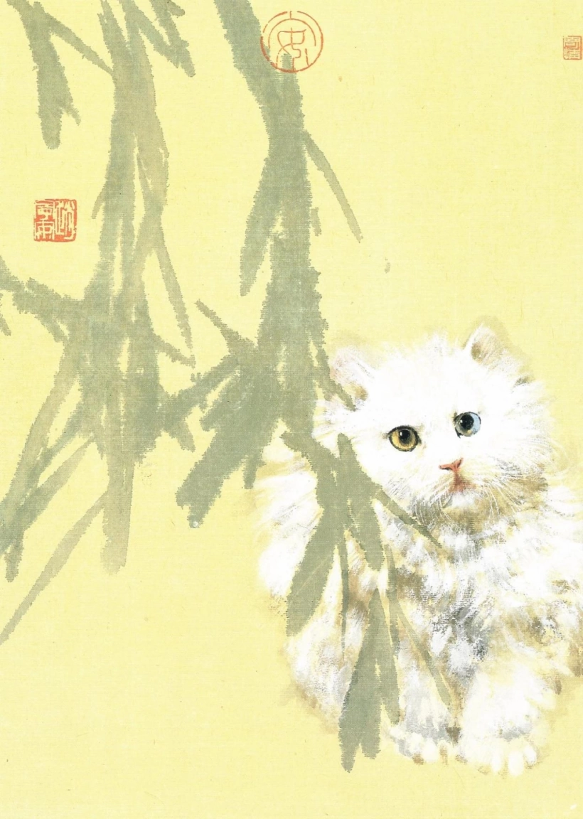 赵宁安国画艺术欣赏-草木得生趣 鸟雀蕴天机插图1