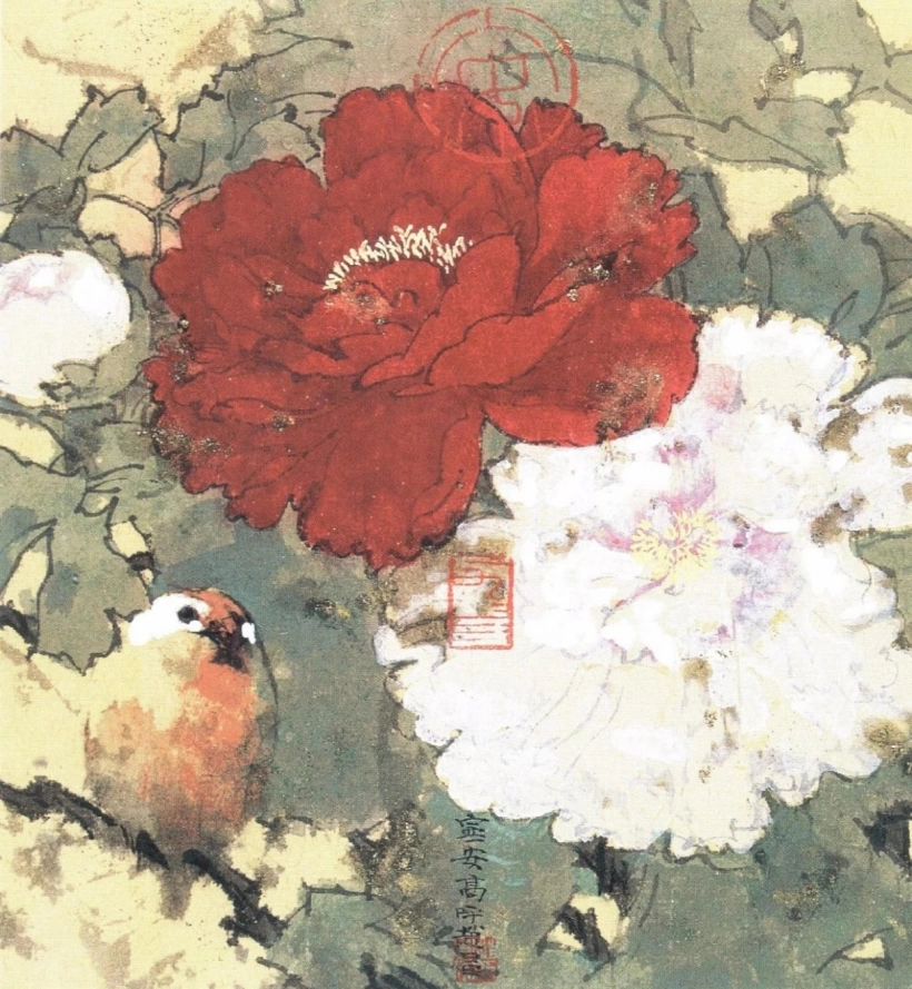 赵宁安国画艺术欣赏-草木得生趣 鸟雀蕴天机插图14