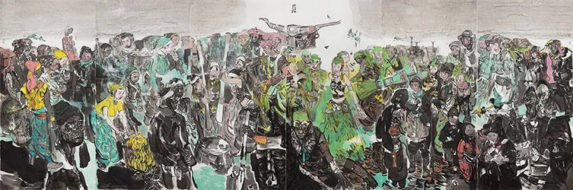 张江舟水墨人物画-丹青追梦 水墨本色插图1