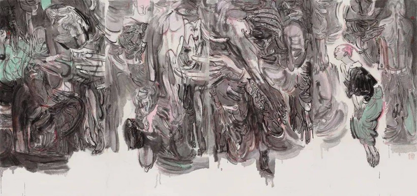 张江舟水墨人物画-丹青追梦 水墨本色插图5