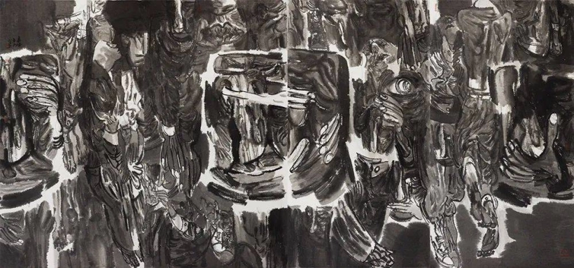 张江舟水墨人物画-丹青追梦 水墨本色插图7