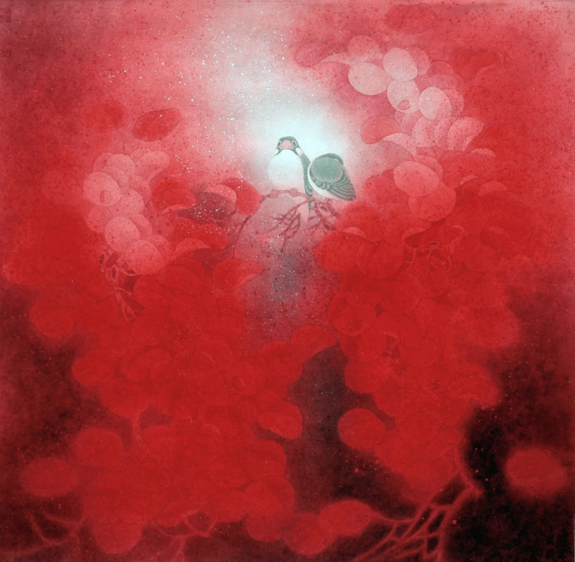 史占文工笔重彩画作品欣赏定制插图1