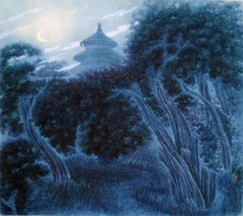 史占文工笔重彩画作品欣赏定制插图3