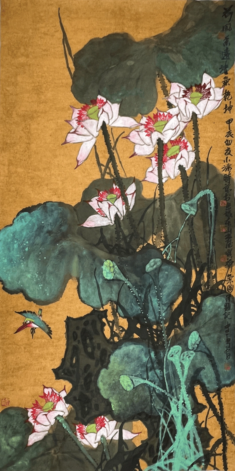 史占文工笔重彩画作品欣赏定制插图5