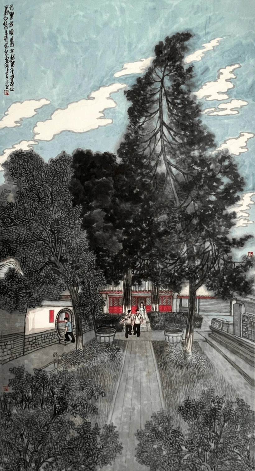 史占文工笔重彩画作品欣赏定制插图7