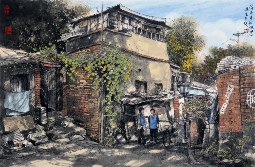 史占文工笔重彩画作品欣赏定制插图11