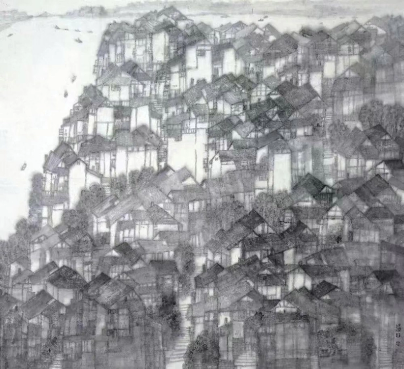 余光清水墨国画作品鉴赏插图7