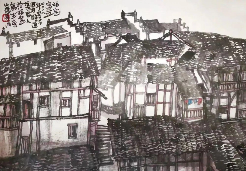 余光清水墨国画作品鉴赏插图8