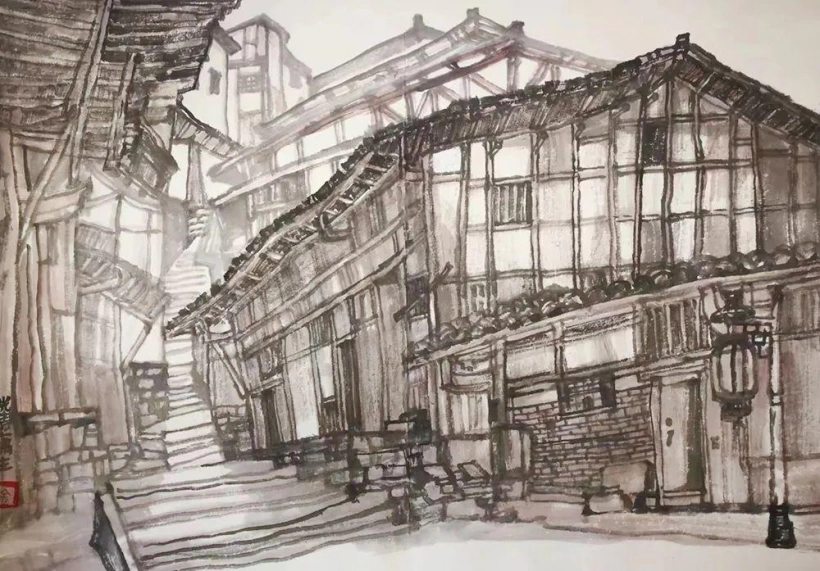 余光清水墨国画作品鉴赏插图9