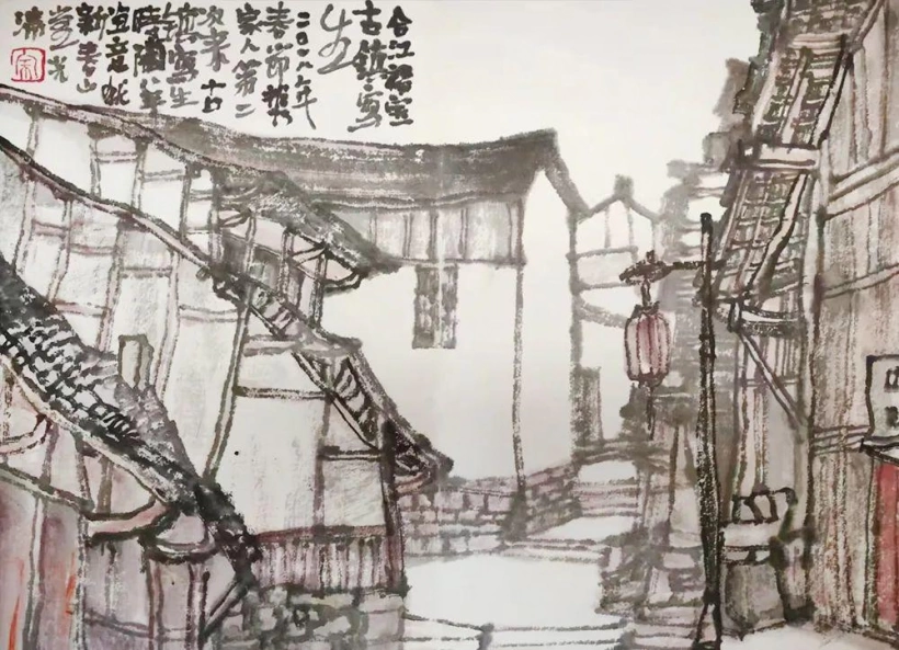 余光清水墨国画作品鉴赏插图10