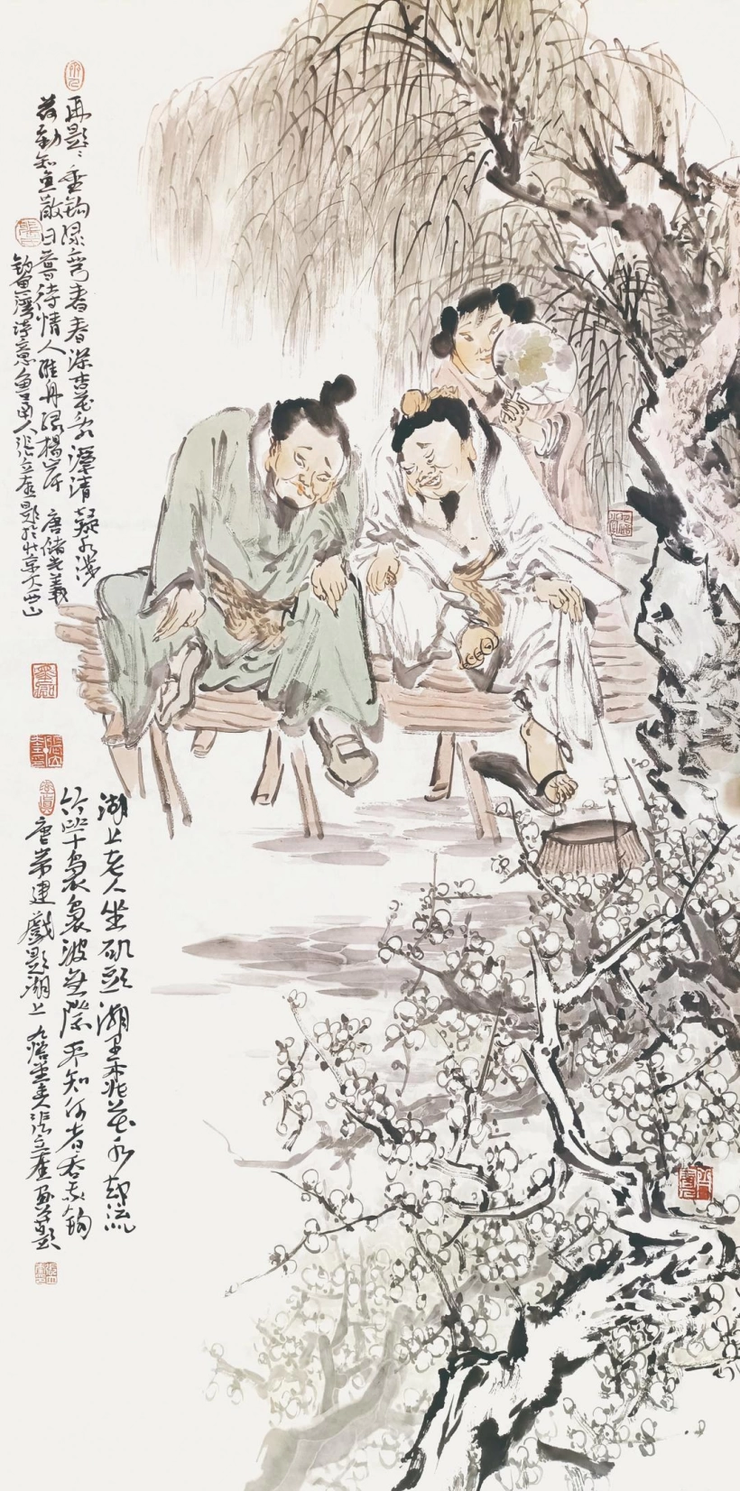 张立奎古意人物画欣赏插图2