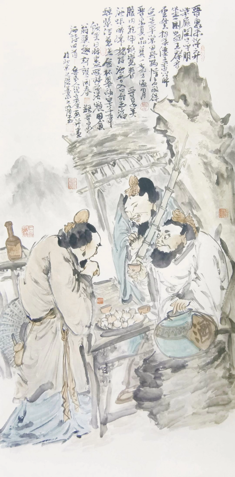 张立奎古意人物画欣赏插图3