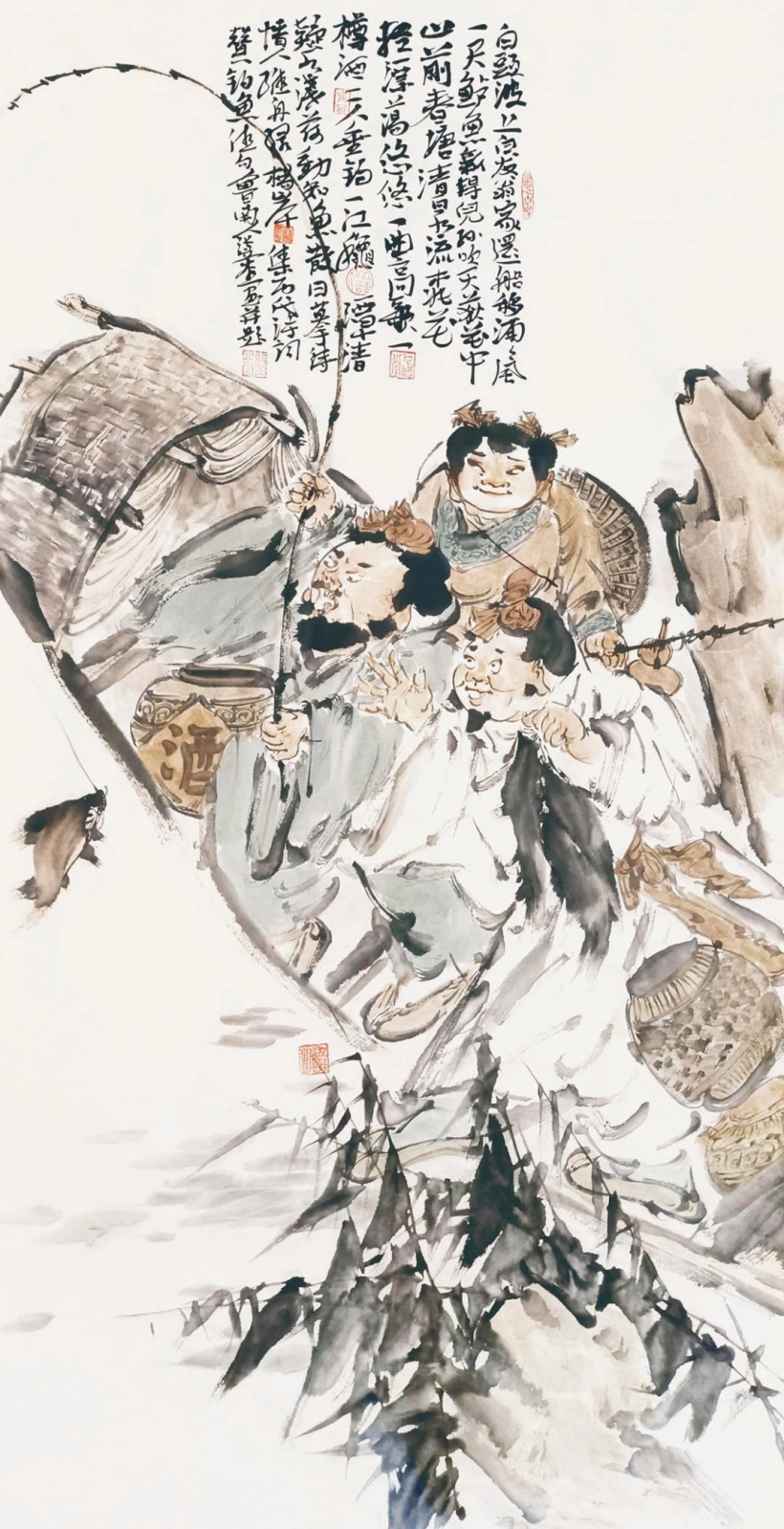 张立奎古意人物画欣赏插图4