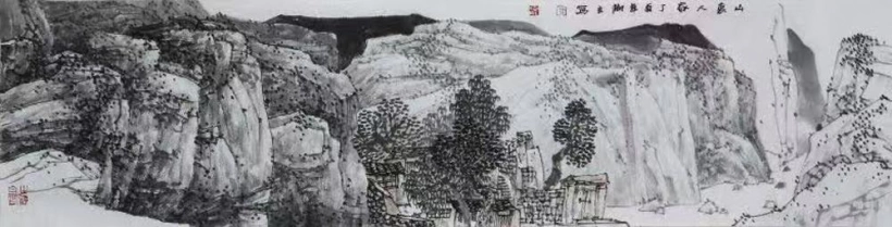画家张树立山水画作品欣赏插图2
