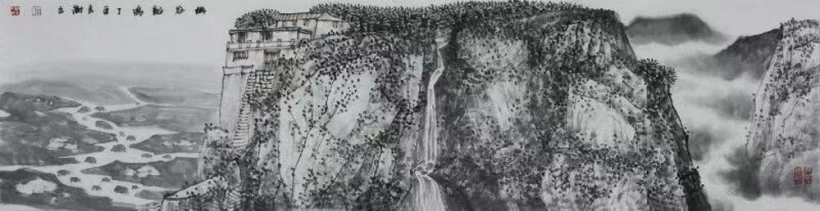 画家张树立山水画作品欣赏插图3