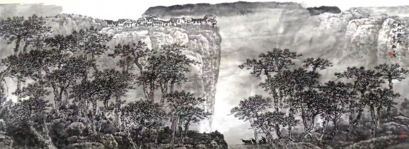 画家张树立山水画作品欣赏插图6