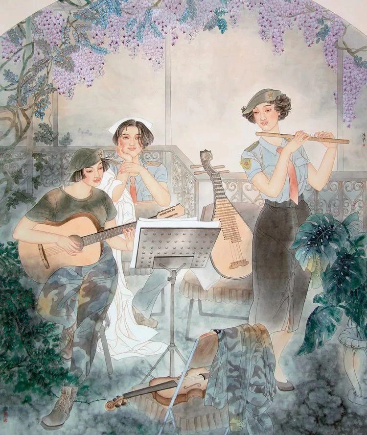 著名国画家张鸿飞的艺术经历插图7