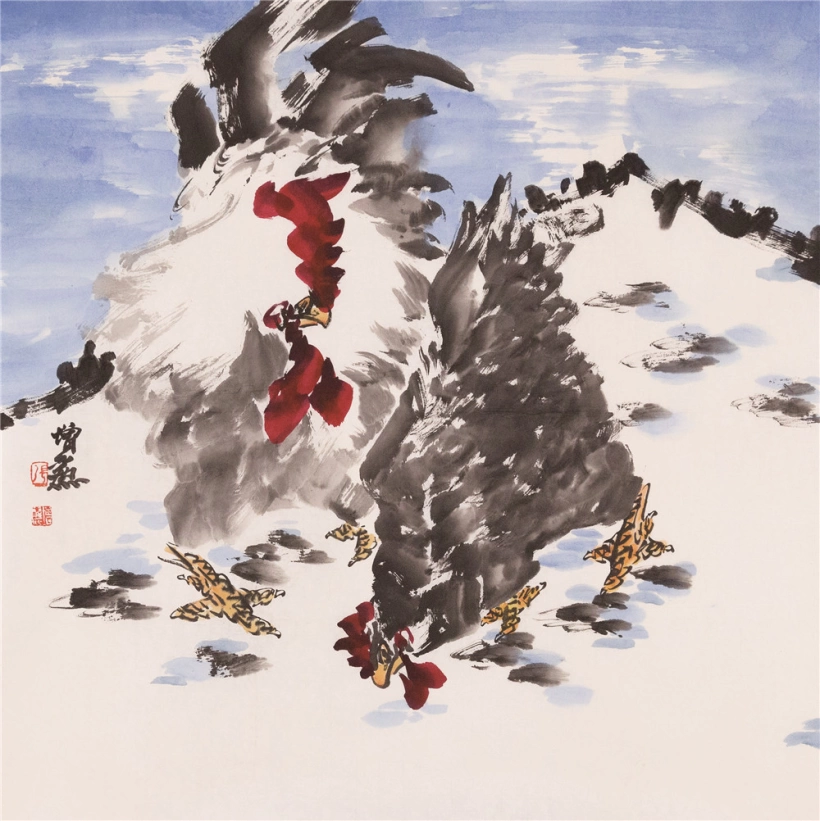 画家张增丽花鸟画作品欣赏插图1