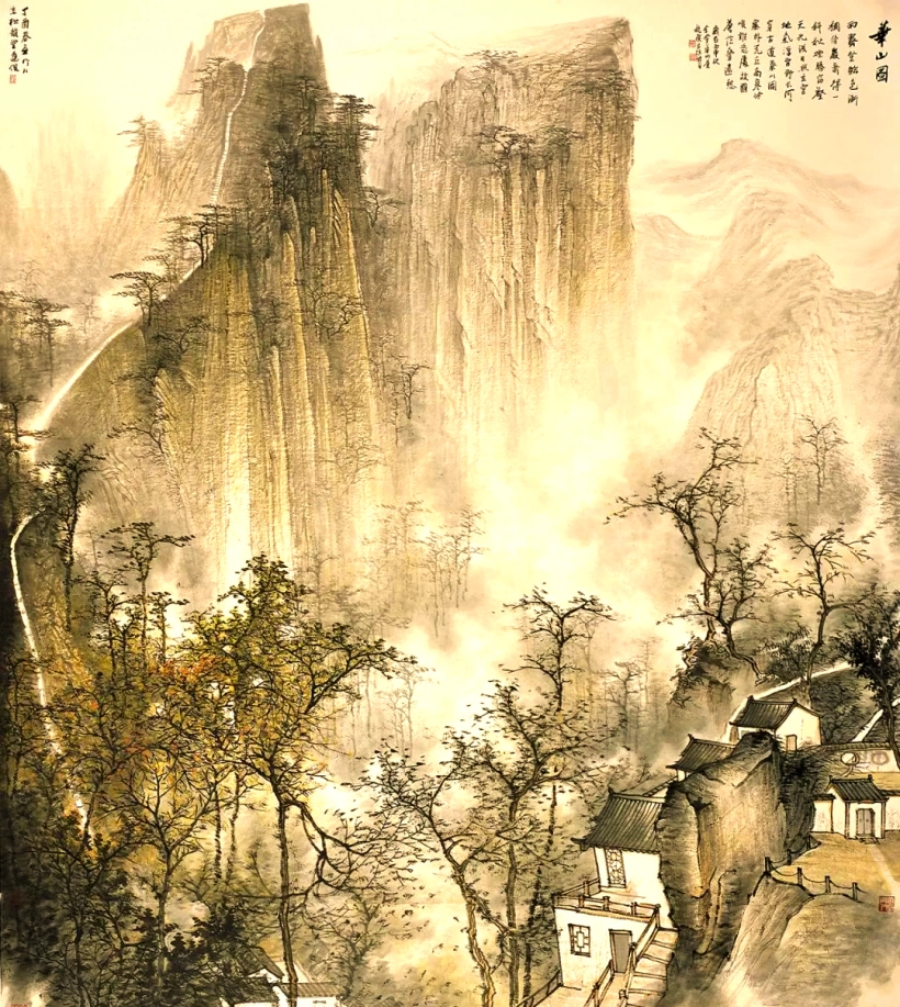 周逢俊的山水画：磅礴大气，震撼人心插图6