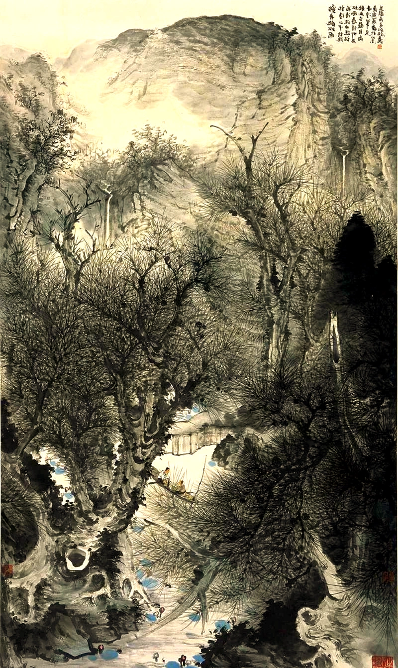 周逢俊的山水画：磅礴大气，震撼人心插图9