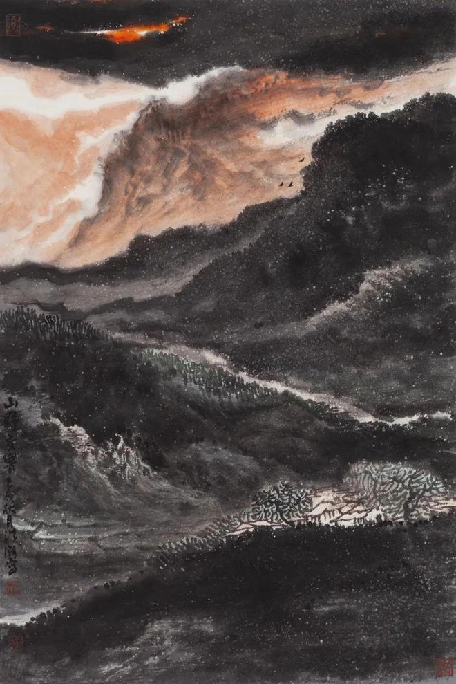 洪潮山水中的时代精神-墨韵诗情插图4
