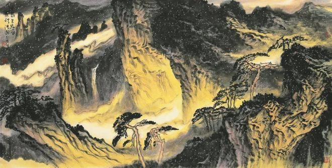 洪潮山水中的时代精神-墨韵诗情插图8