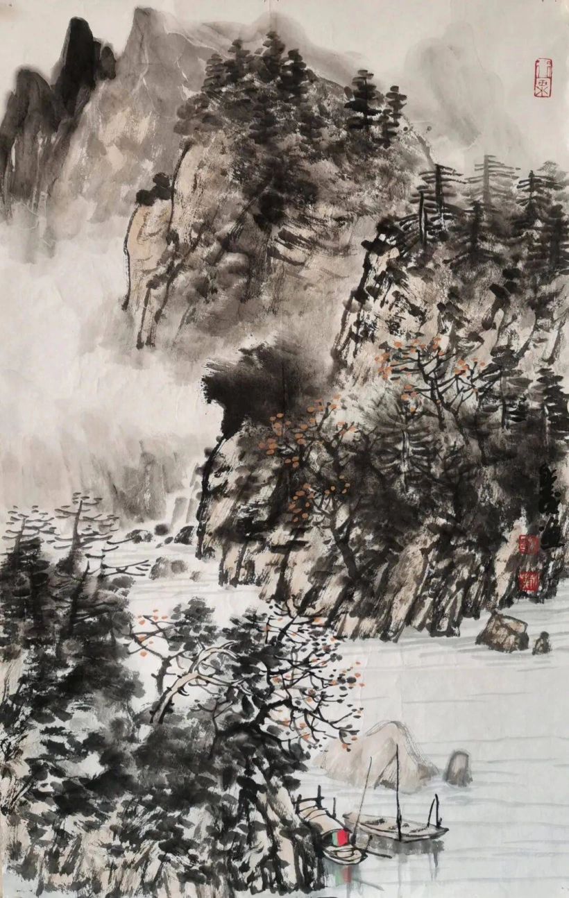 于永茂山水画艺术-诗之形 梦之象插图6