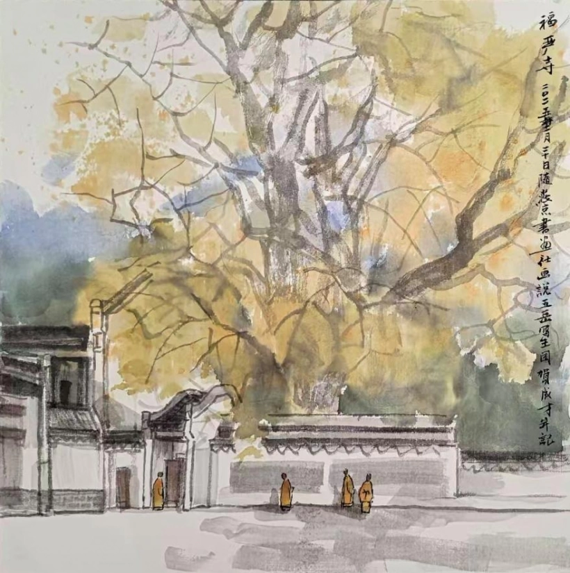 贺成才山书画——开创彩墨新意象作品赏析插图5