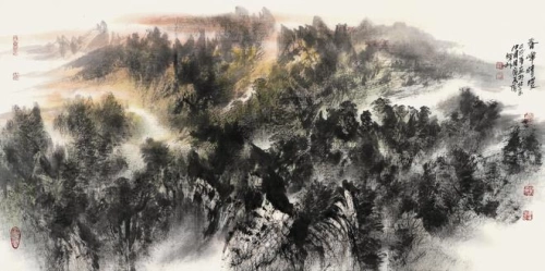 胡宝利的时代丹青志-国画笔墨映山河插图2