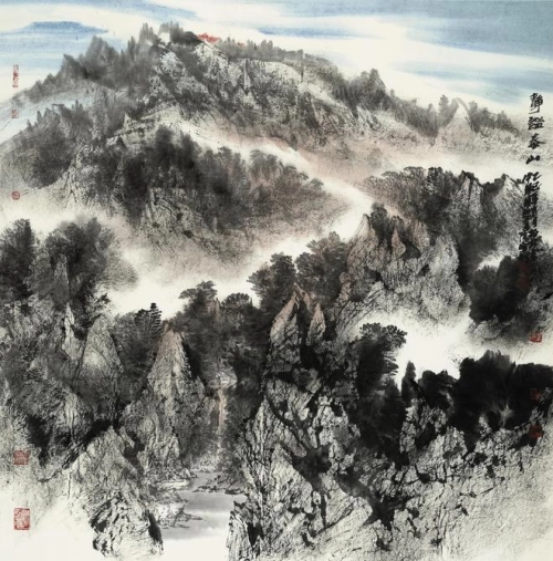 胡宝利的时代丹青志-国画笔墨映山河插图4