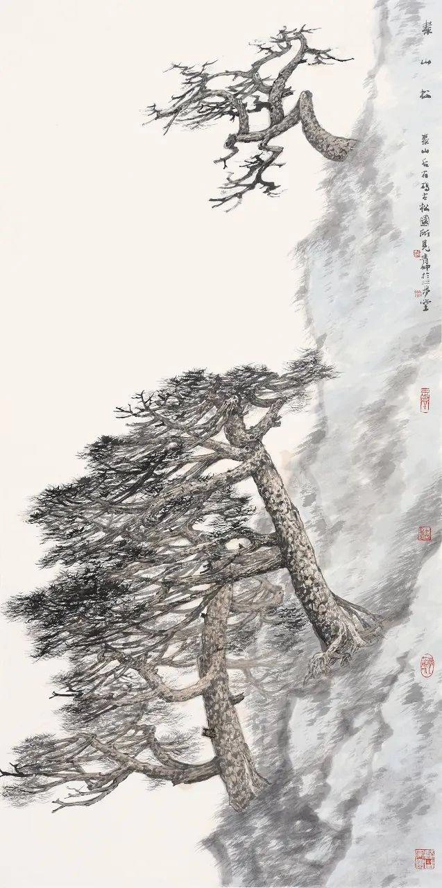 赵青仲山水画艺术作品欣赏-意在画外插图3