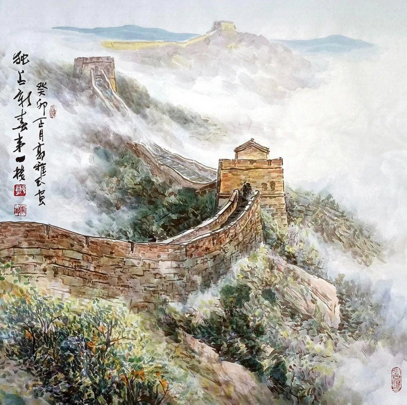 郭雅玉长城山水画艺术作品欣赏插图10