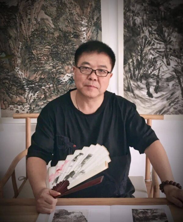 贺小龙.笔墨间的山河叙事｜山水画作品鉴赏定制插图